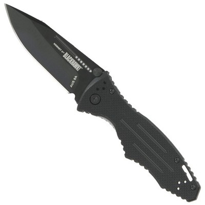 BlackHawk Hornet II Assist Knife, Black D2 Blade, BH15H201BK