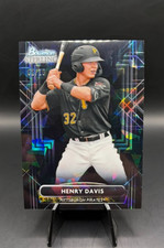 2022 Bowman Sterling HENRY DAVIS Black Atomic Refractor /10 #BSP-96