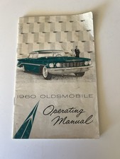 1960 Oldsmobile Ninety-eight Super Eighty-eight Owners Manual Original 1960 Oldsmobile Ninety-eight Super Eighty-eight Owners Manual Original