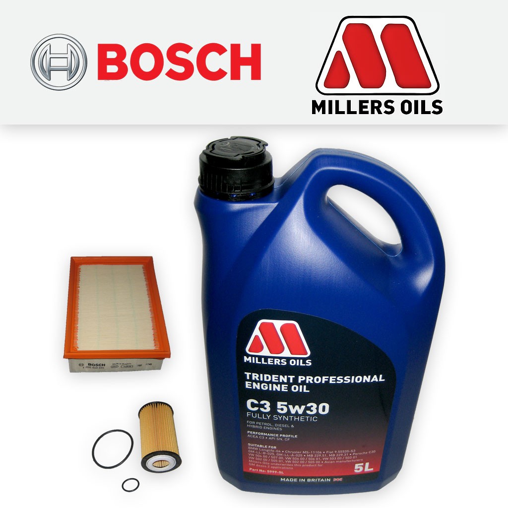 SERVICE KIT for VAUXHALL MOKKA 1.6 A16XER B16XER OIL AIR FILTER +OIL (2012-2018)