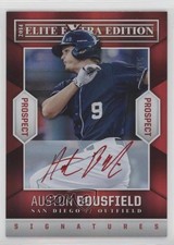 2014 Panini Elite Extra Edition Prospects Red Ink 5/25 Auston Bousfield Auto 0w7