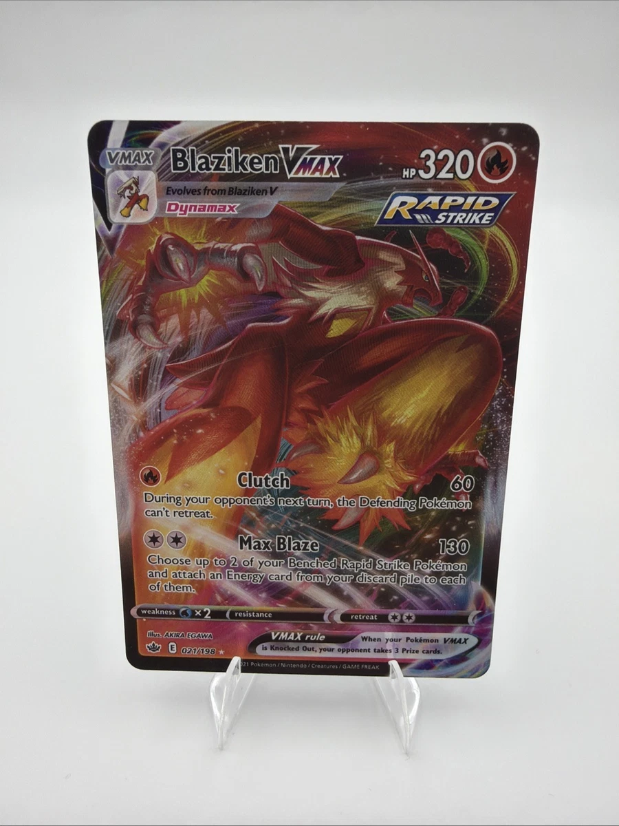 Blaziken VMAX 021/198 Swsh06: Sword & Shield - Chilling Reign for