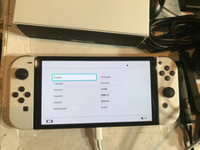 Imagen de Nintendo Switch OLED Model Console 64GB White/Black w/ Dock HEG-001 #001