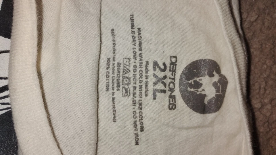 Deftones White Pony Cream Colored Shirt 2XL - Image 3 of 3