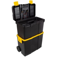 Stalwart Tool Chest - Rolling Toolbox With Fold-down Handle