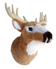 13 Mr Yosemite The Deer Plush Stuffed Animal Walltoy Wall Mount