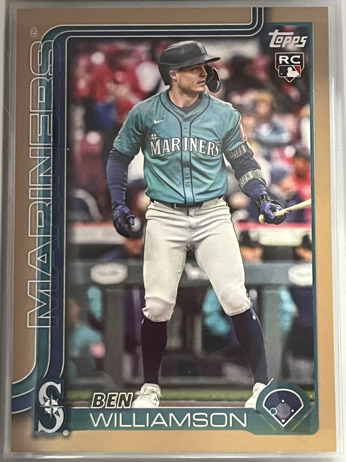 2025 Topps Update Series - Ben Williamson #US130 Gold /2025 (RC)