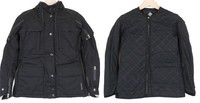Tucano Urbano Iris Damen IT38 Schwarz GefüTtert Moto Windfest Jacke Ausgestattet