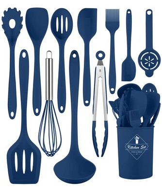 Kitchen Utensils Set-12 Pieces Silicone Cooking Utensils Set (Dishwasher Safe) 3