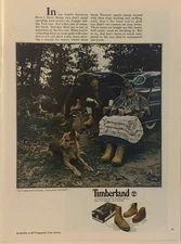 1979 Timberland Boots PRINT AD Family Moonshine Business VTG 1970s Bootleggers