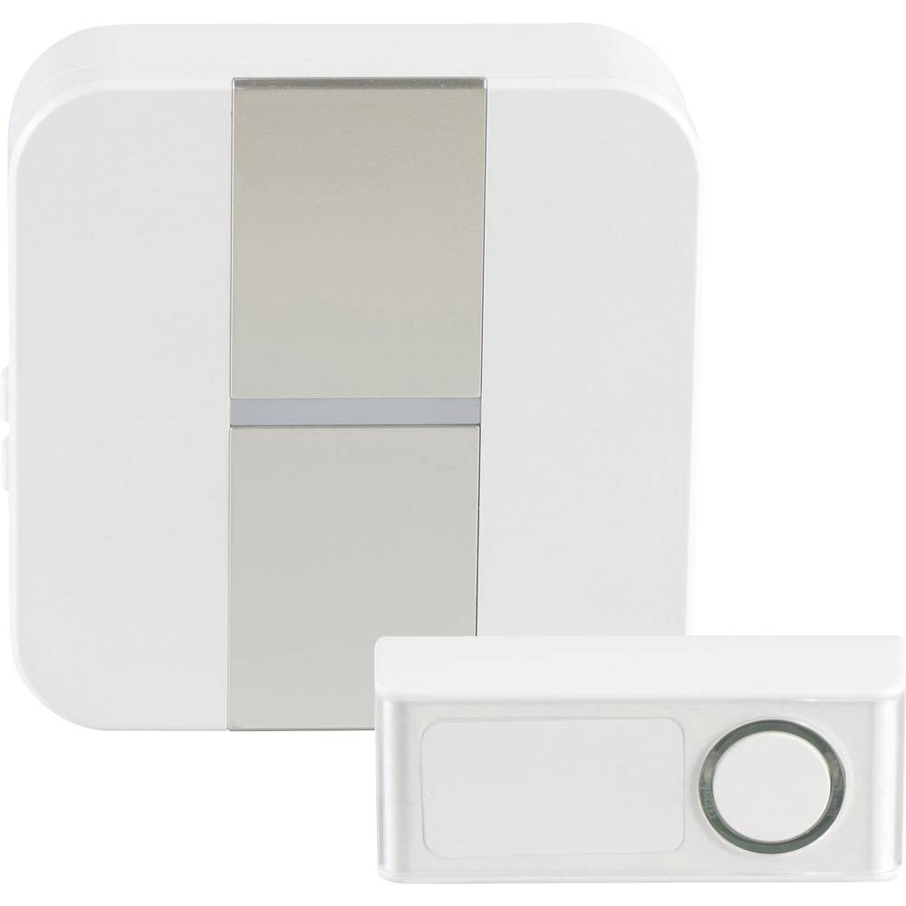 Carillon sans fil Baseline 70706 avec flash lumineux blanc pour maison