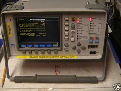 Agilent 37718A Omni-Ber 718 Communications Performance | eBay Agilent 37718A Omni-Ber 718 Communications Performance | eBay