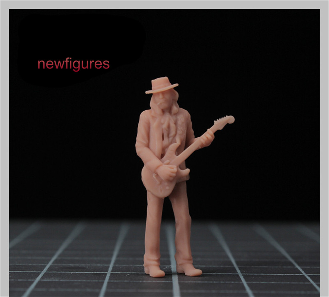 1/43 Stevie Ray Vaughan Scene Props Mini Figurines Model For Cars 