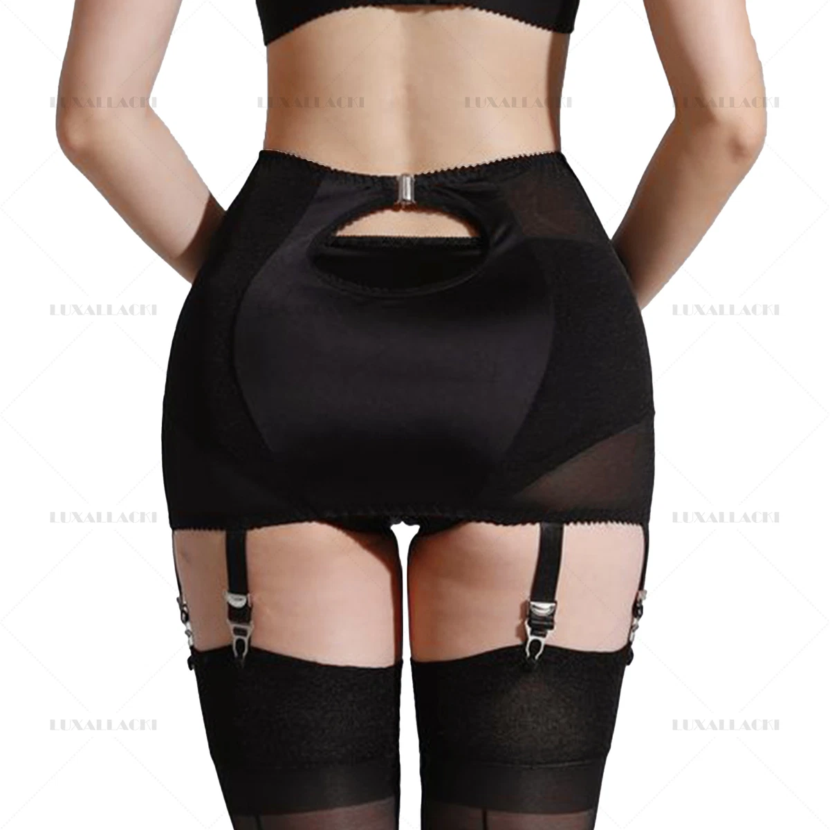 heart garter belt Vex Clothing Moderne Garter Belt | Handmade Latex Fashion | Fetish-inspired  Design main image 1