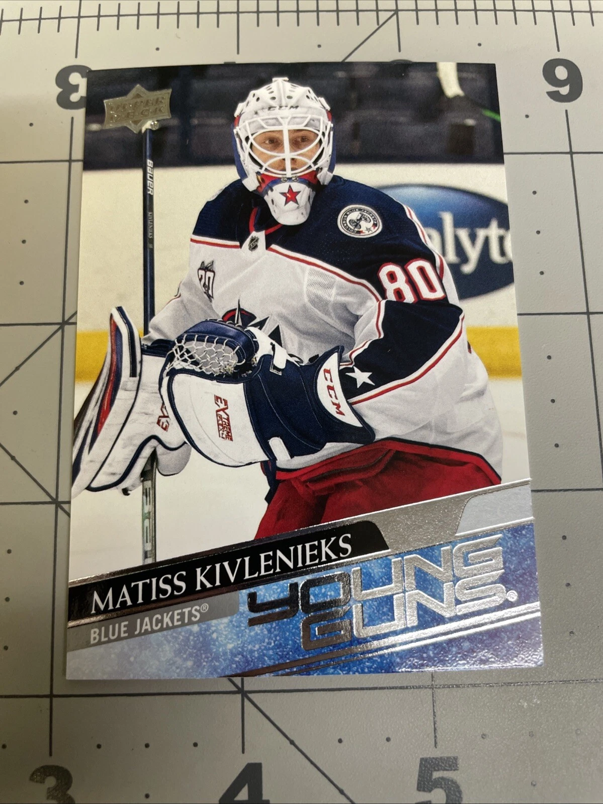 2020-21 Upper Deck Young Guns Matiss Kivlenieks # 480