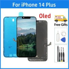 For iPhone 14 Plus Hard OLED Display LCD Touch Screen Digitizer Replace + Tools