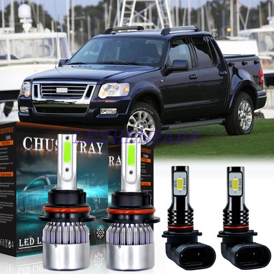 9007 9145 Faros Antiniebla Led Combinados For Ford Explorer Sport Trac 01 Ebay