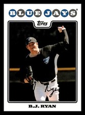 B.J. Ryan 2008 Topps #108 Toronto Blue Jays Mint