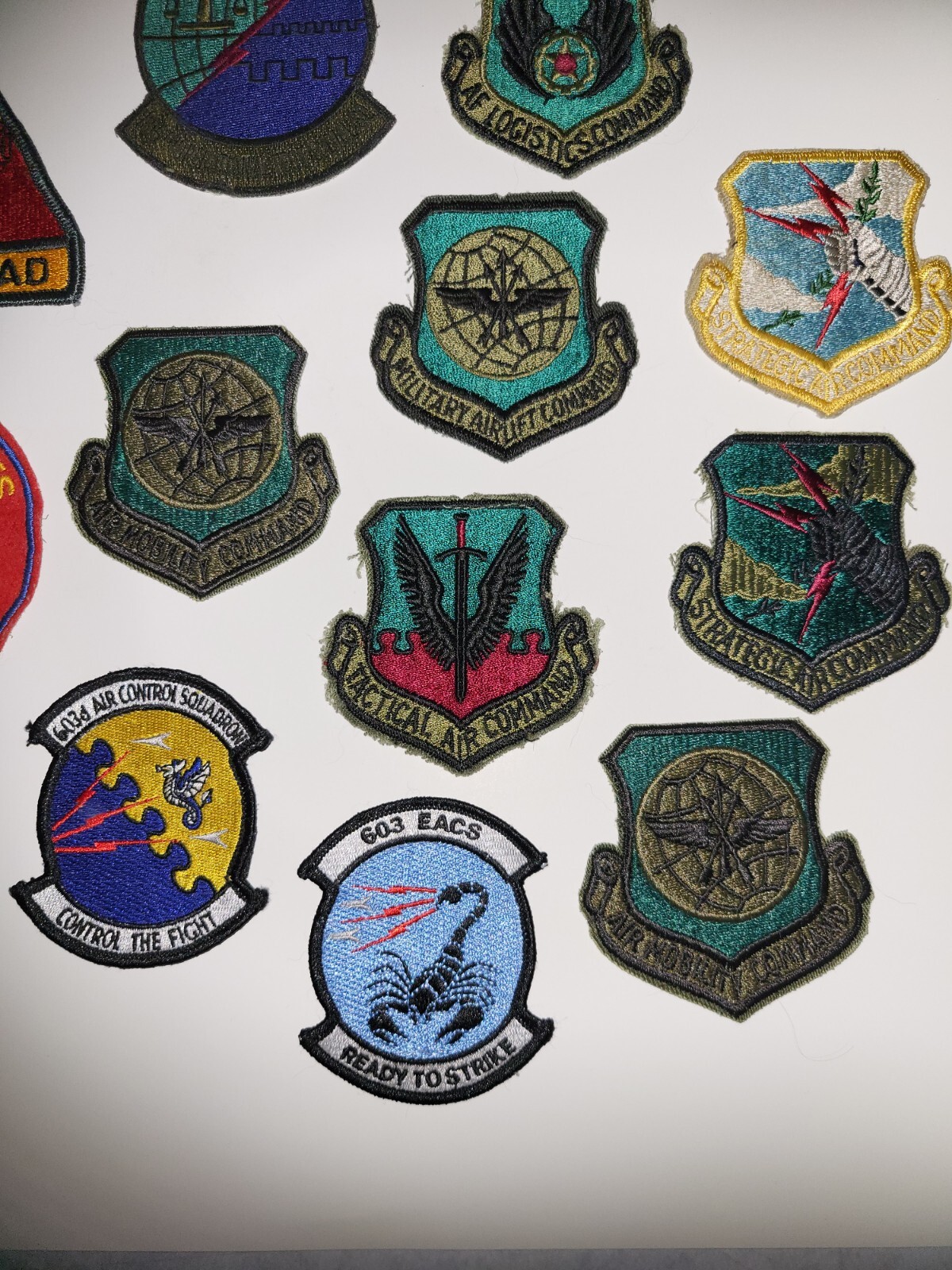 Lot Of 15 US Military Patches eBay