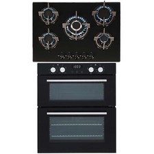 stoves built under double gas oven