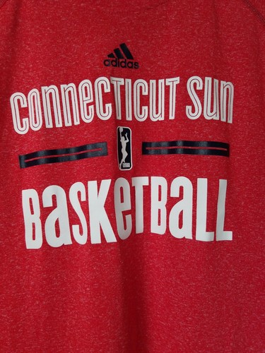 Adidas Connecticut Sun Basketball WNBA long sleeve shirt, mens size Small - Picture 2 of 3