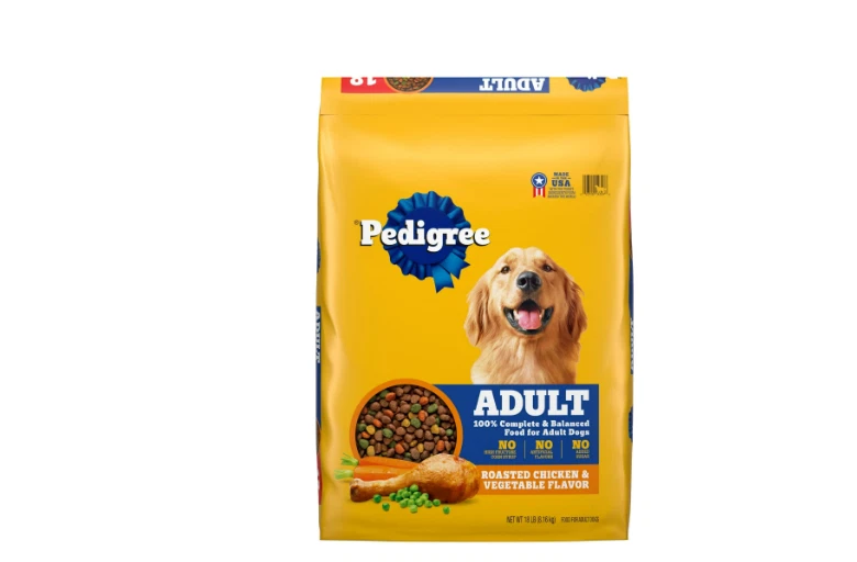 Pedigree Roasted Chicken, Rice & Vegetable Food For Adult Dog, 18 Lb Bag