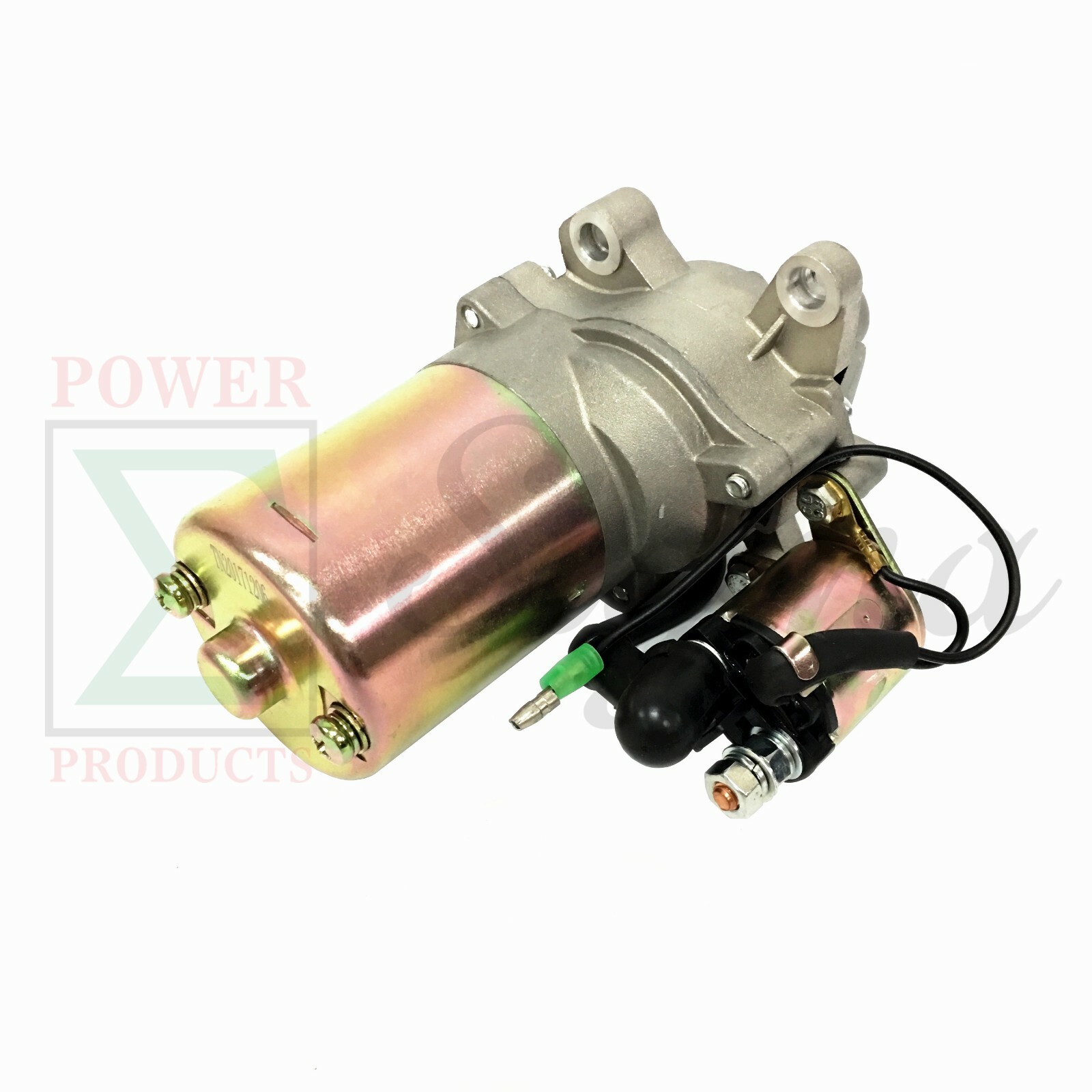 Starter Motor W/ Solenoid For WEN 56475 4750W DF475T Electric Gas Fuel Generator