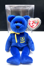TY Beanie Baby POMPEY the Bear - UK Portsmouth Football Club Europe Exclusive