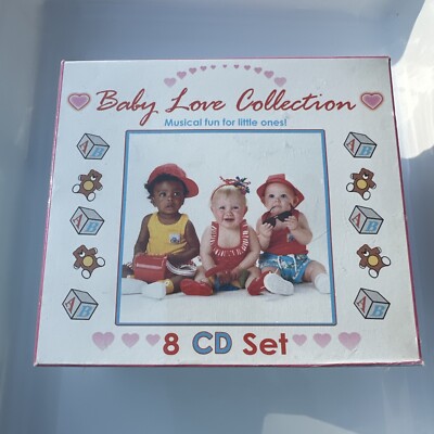 BABY LOVE Music COLLECTION 8 CD SET MUSICAL Baby Songs FUN FOR