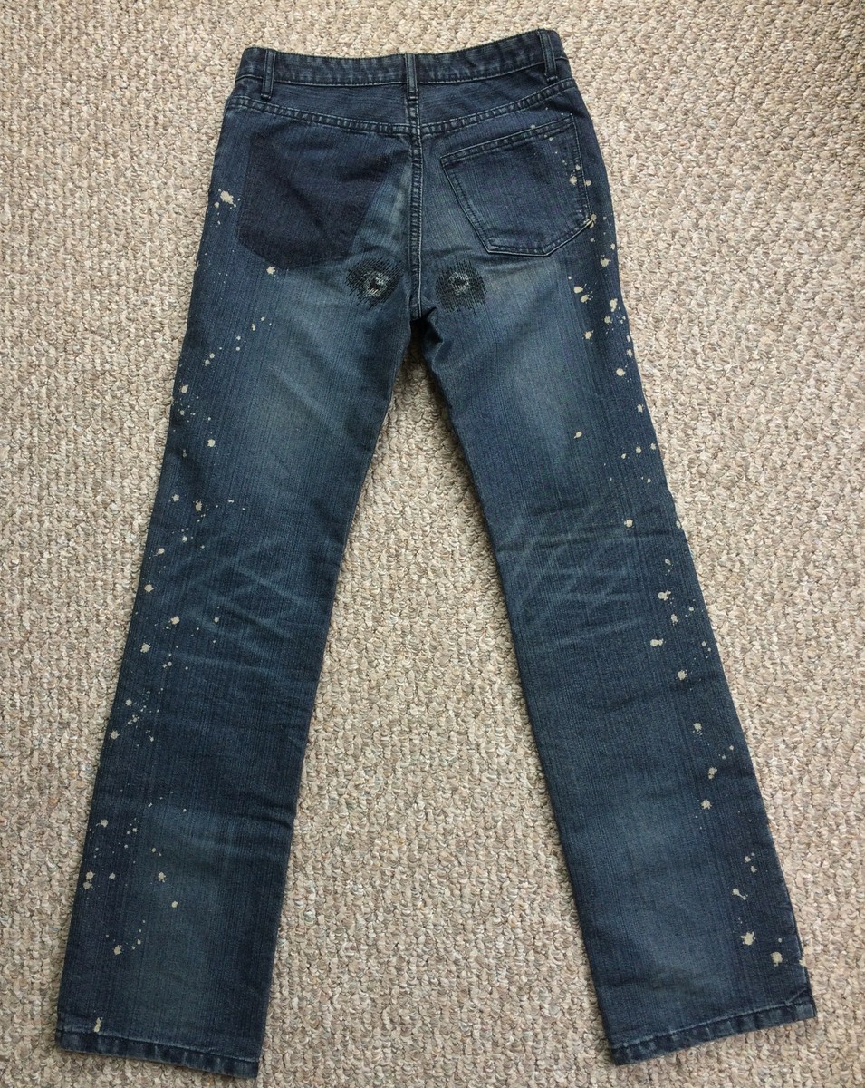FW 2001 Number (N)ine Distressed Jeans | eBay FW 2001 Number (N)ine Distressed Jeans | eBay
