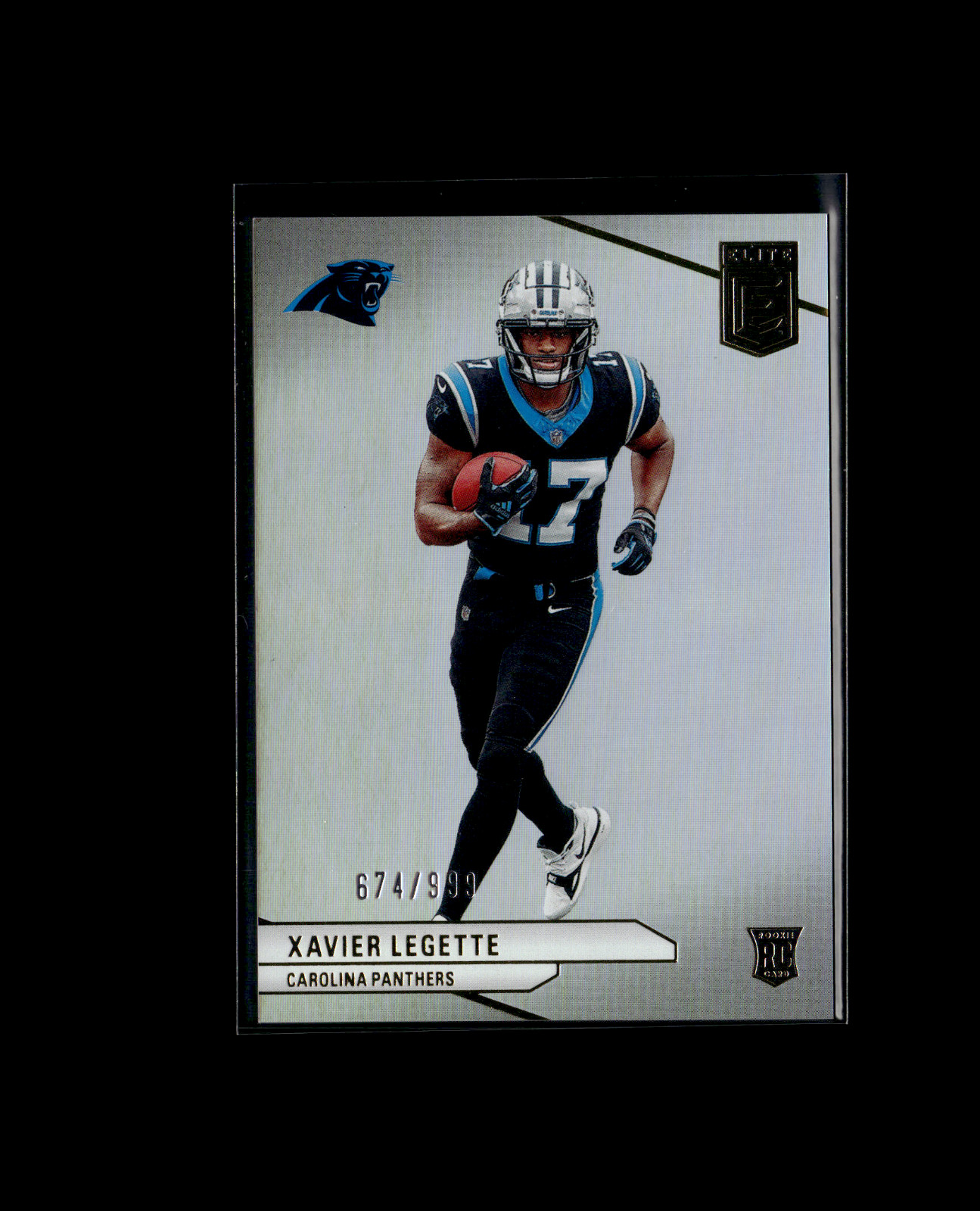 XAVIER LEGETTE 2024 Panini Donruss Elite Rookie Foil 674/999 PANTHERS