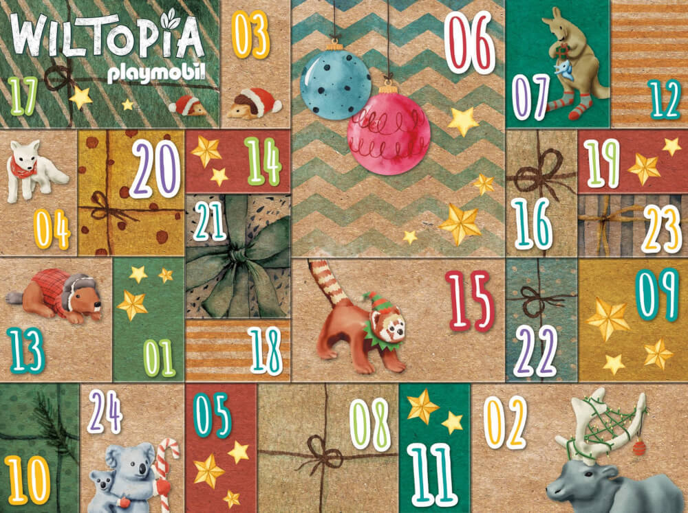 Playmobil 71006 Wiltopia - Diy Adventskalender: Tierische Weltreise