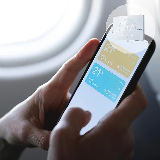 FINDER KIT TERMOSTATO SMART BLISS2 Con Gateway 1CB190050007POA - Bild 4 von 4