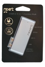 Usb Type C Adapter for Silver Macbook Pro / Air SD Card USB 3.0 Hub Dongle