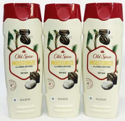 old spice moisturizer with shea butter