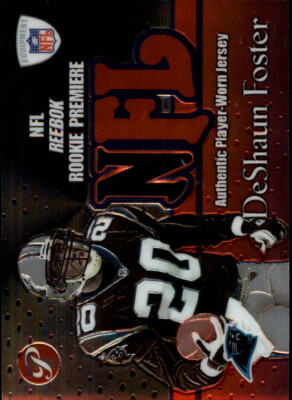 B4354- 2002 Topps Pristine Rookie Premiere Trikots # Rprdf Deshaun Foster L
