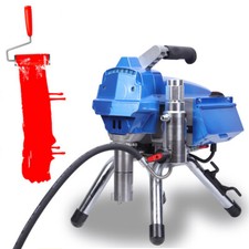 Spruzzatore Airless 3000W Regolazione di Pressione Elettronica Acciaio Inox 2.7L/min 220V