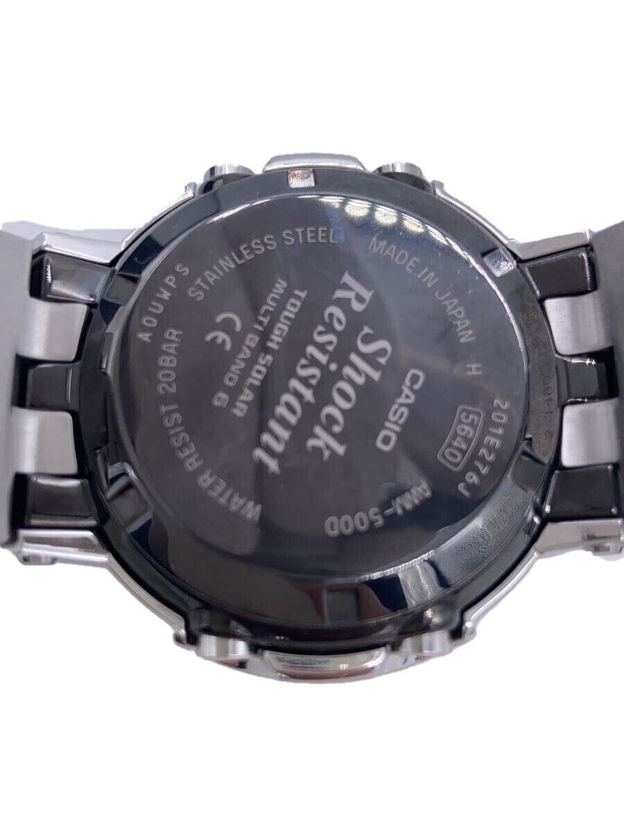 CASIO G-SHOCK AWM-500D-1A8JF Silver Stailess Steel Solar CASIO G-SHOCK AWM-500D-1A8JF Silver Stailess Steel Solar