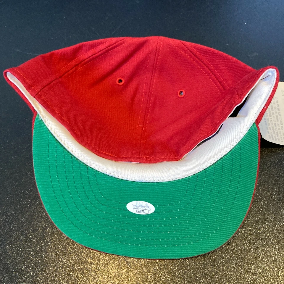 Dick Allen Signed Heavily Inscribed STATS Philadelphia Phillies Hat JSA COA - Image 3 of 4