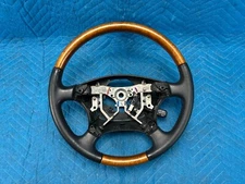 Lexus LX470 Steering Wheel w/ Wood Trim Gray:LG10 2003 2004 2005 2006 2007 OEM