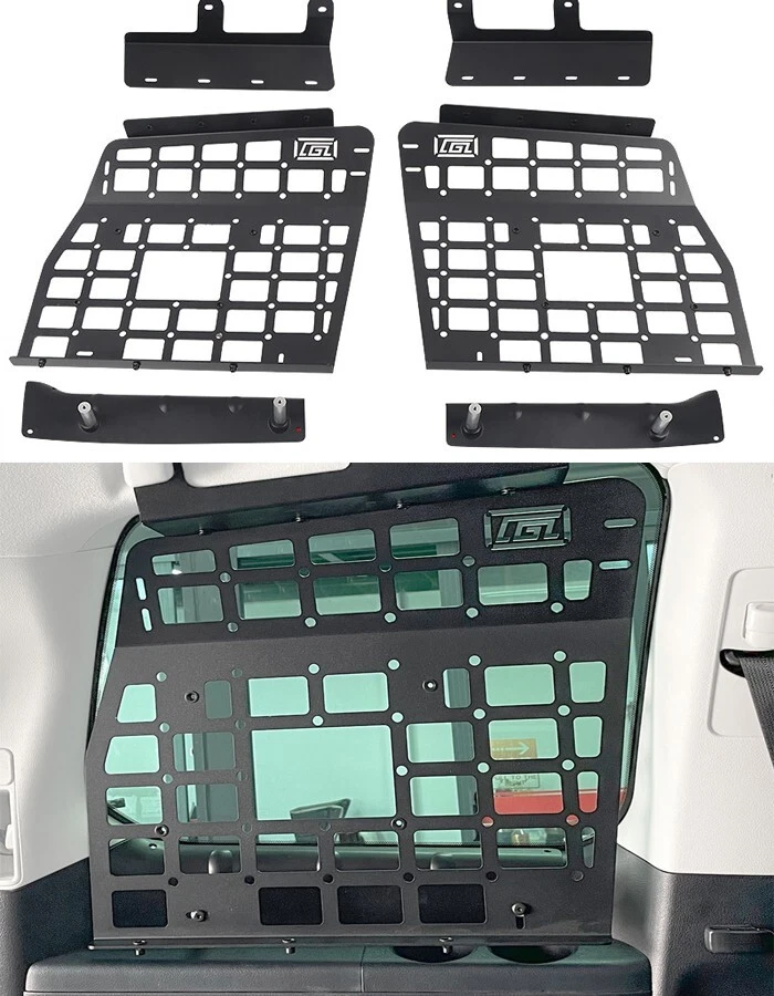 Maletero trasero panel almacenamiento molle 7 asientos para Toyota Land Cruiser J200 2007-2021 Foto 2 de 4