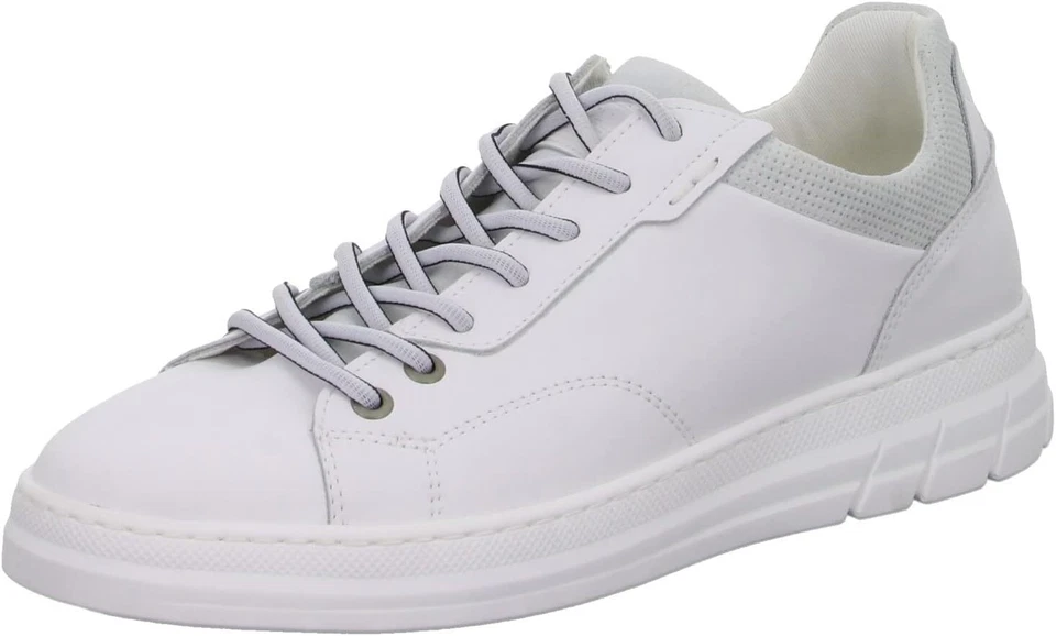 Bullboxer  Herren Schuhe Sneaker Leder Weiß - Bild 1 von 1