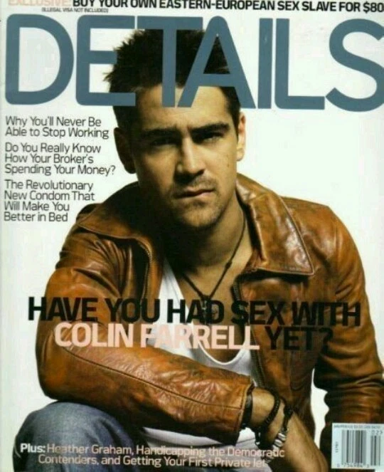 Colin farrell shop leather jacket