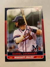 Daniel Lockhart Card 2019 Mississippi Braves Team Card