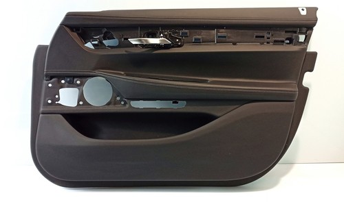 BMW OEM Door trim panel leather Nappa/black  front right 7448518 G11 G12 023420