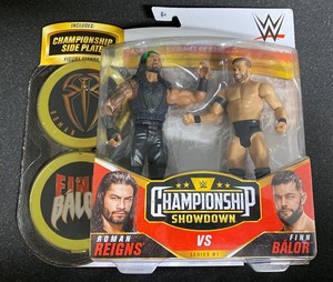 Wwe Championship Showdown Roman Reigns Vs Finn Balor Series 1 Figure 2 Pack Raw Ebay