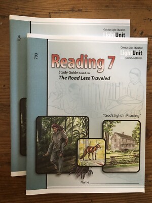CLE Christian Light Education READING Lightunits 703-704 | eBay