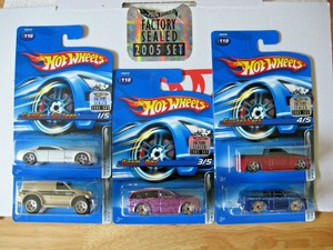 Hot Wheels 2005 RLC Factory Sealed Set 