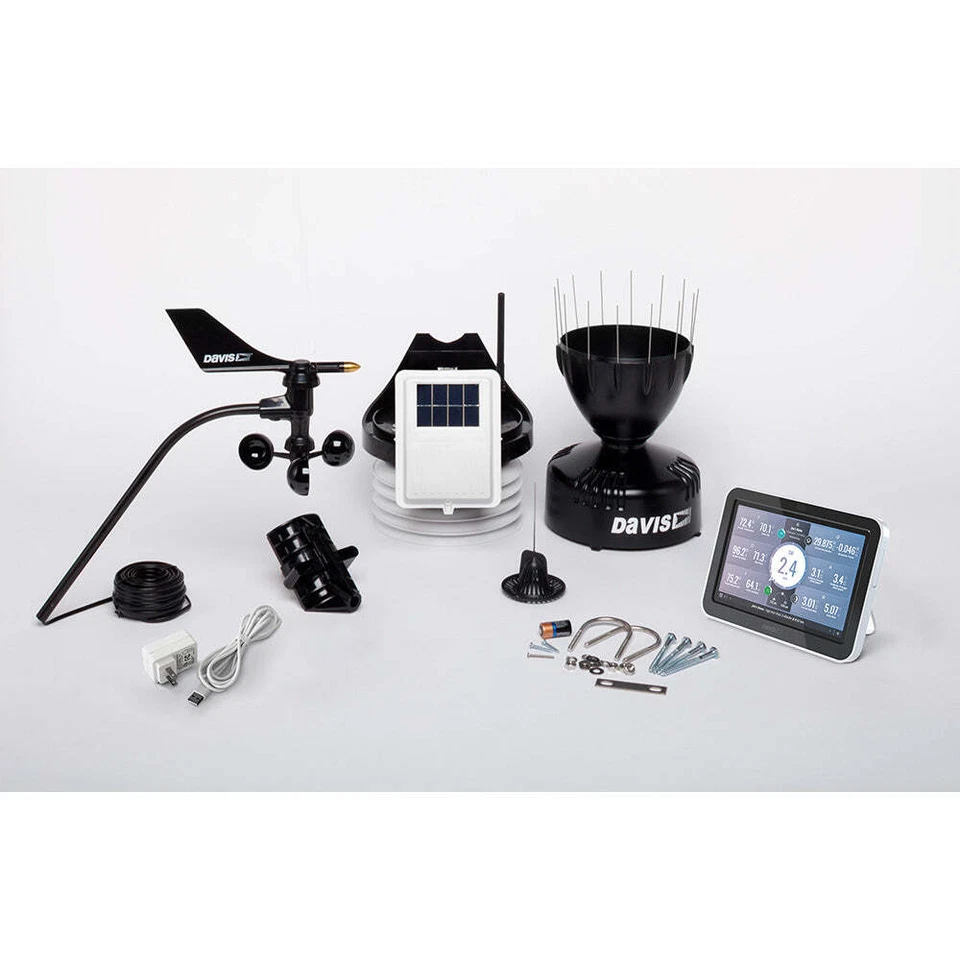 Davis Vantage Pro2 Wireless Weather Station w/WeatherLink Console Standard Radia - Image 2 of 2
