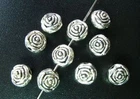 200pcs Tibetan Silver Metal Rose Spacer Beads R1473
